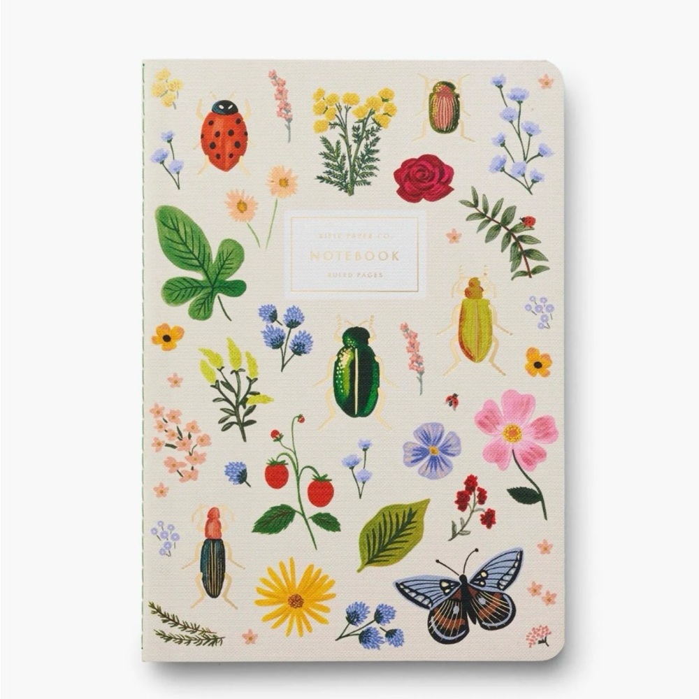 New! Rifle Paper Co. Notebooks & Pen Set - Picture 5 of 8